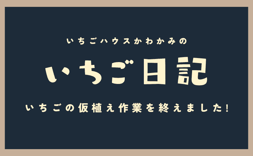 いちご日記#2タイトル